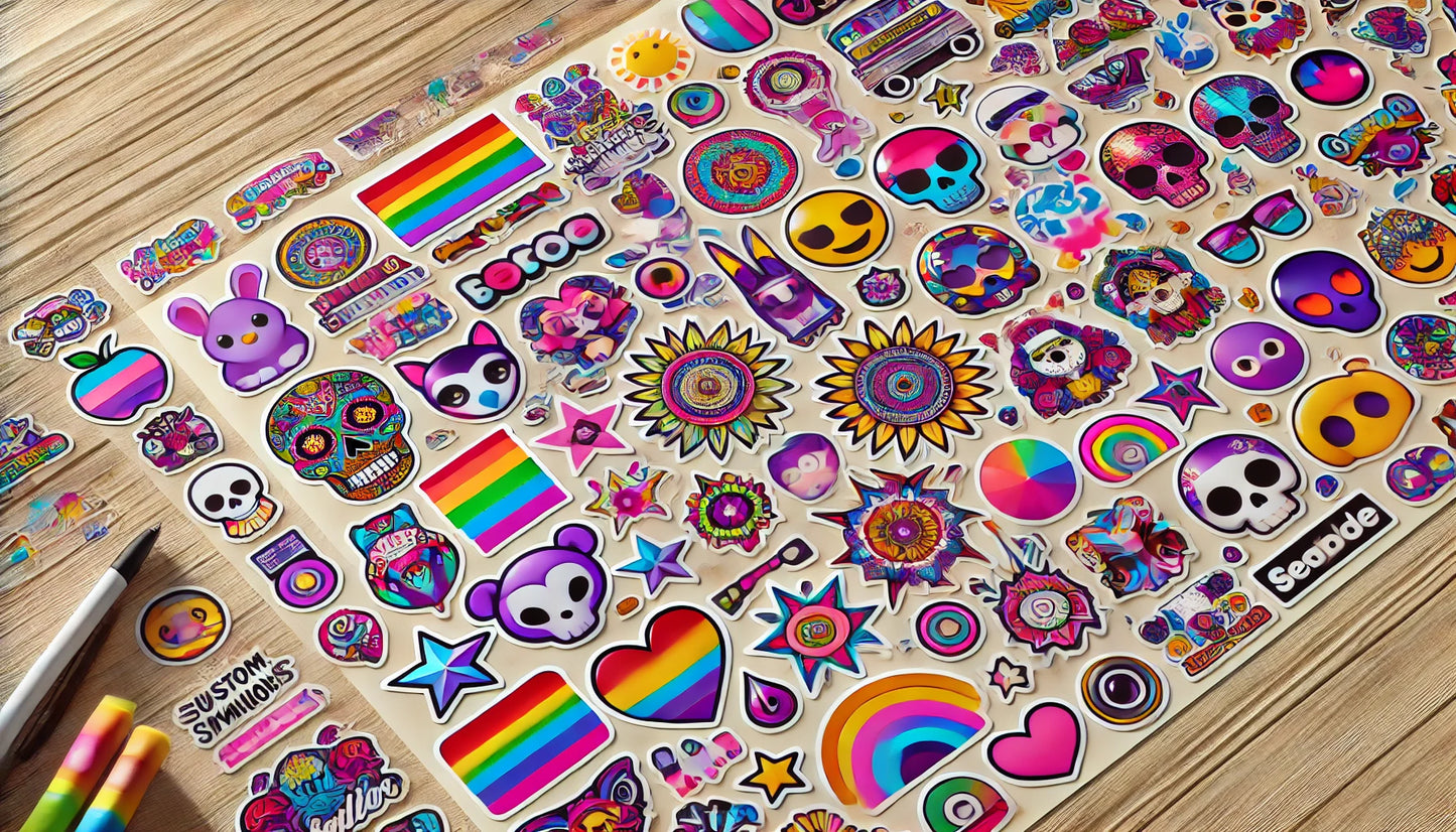 5000 stickers for $900