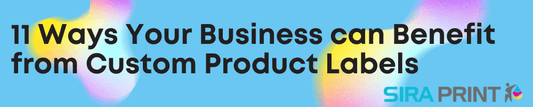 Custom product labels and vinyl Stickers